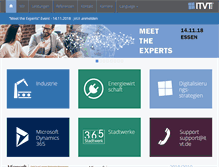 Tablet Screenshot of itvt.de